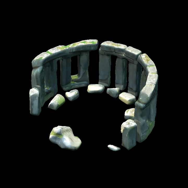 Standing stone circle monoliths 1