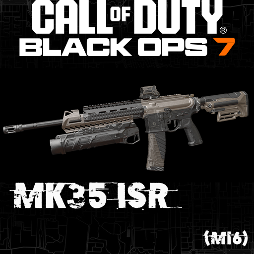 COD:BlackOps7 MK35 isr (M16)