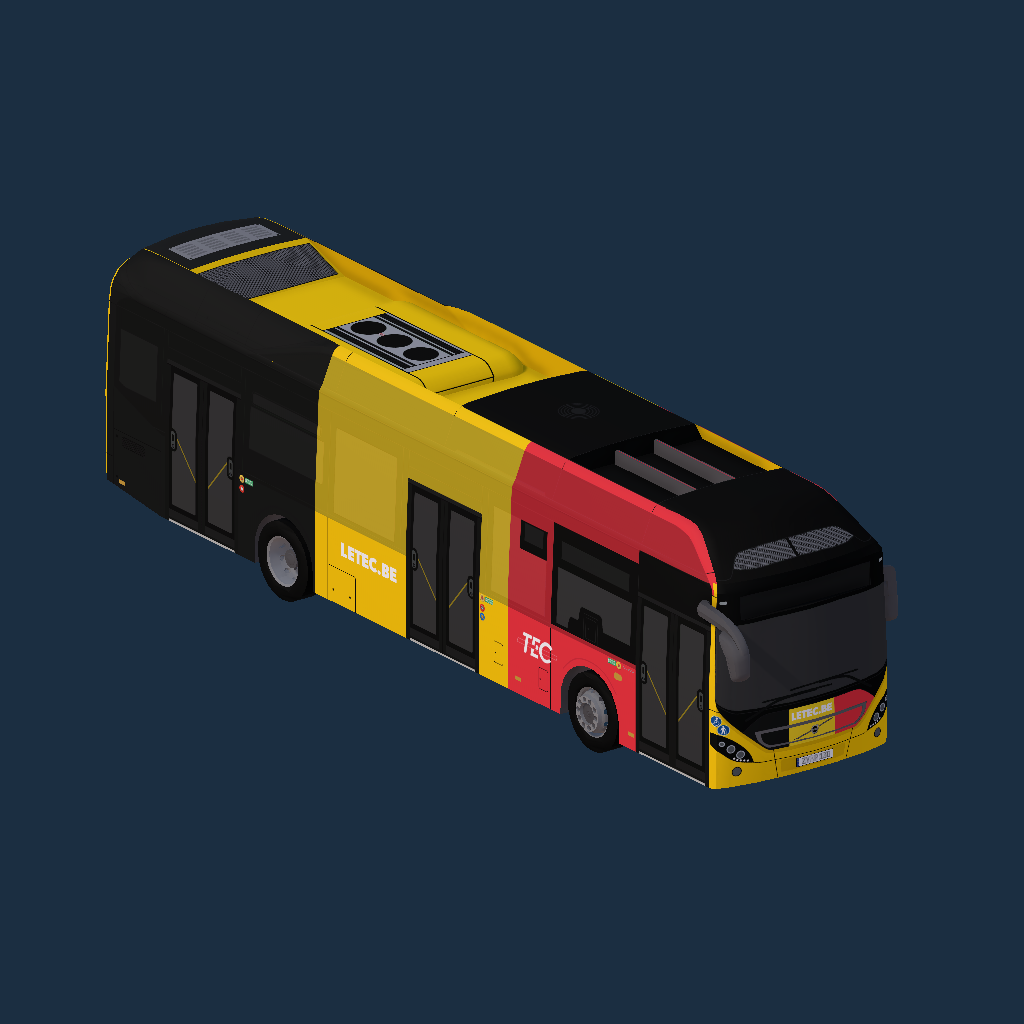 Volvo 7900 HE - TEC football event 2021
