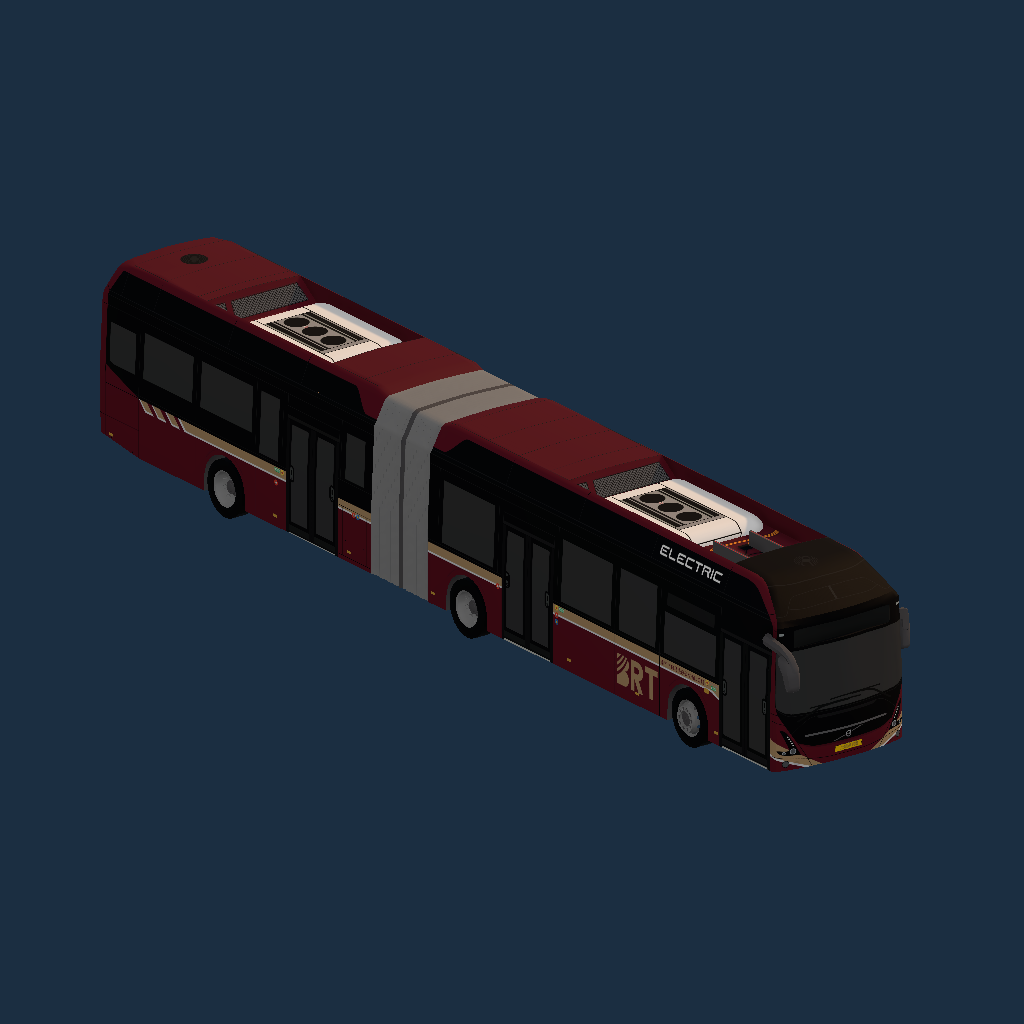 Nanning BRT Line 1 (Volvo 7900A Electric by _T_B_N_)