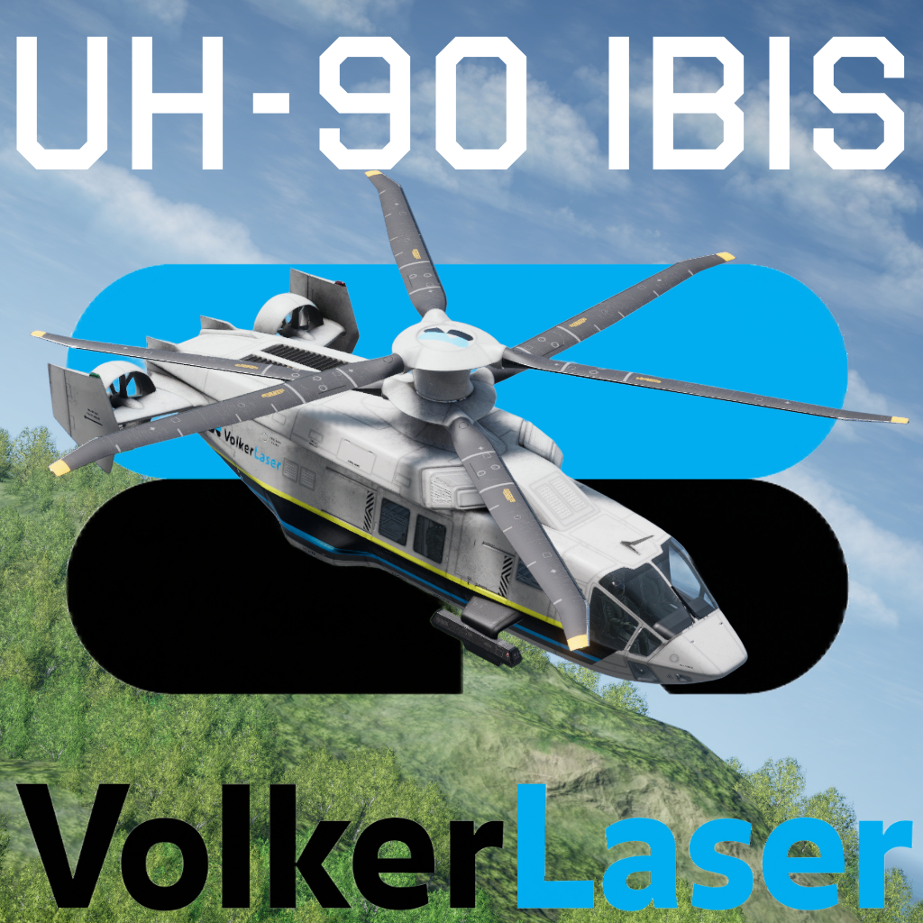 Volker Laser Highway Maintenance UH-90 Ibis