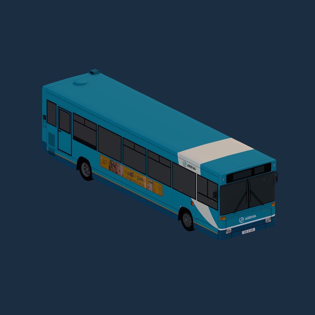 Dennis Dart SLF 10.7m Arriva Interurban (Adverts)