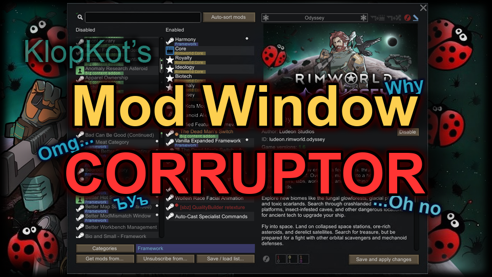 KlopKots Mod Window Corruptor