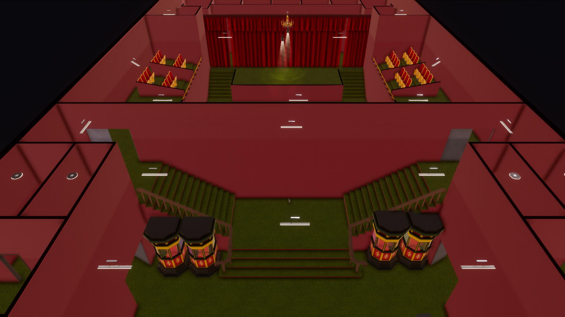 【小糖仁蓝图】R2剧院【已装修地板墙纸】 preview