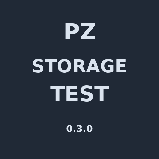 PZ Storage Test