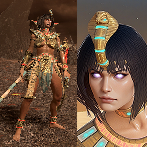Beautiful Female Tomb Priest