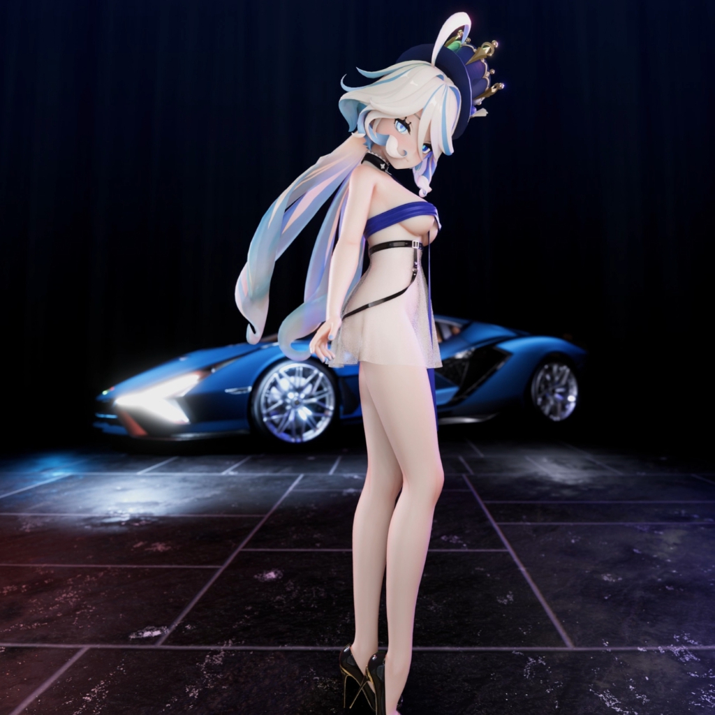 Blender90 芙宁娜 Furina _ Lupin】