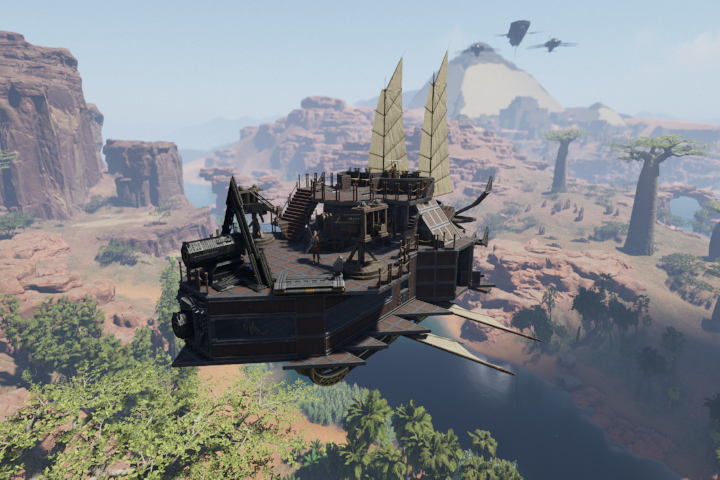 small boat cruizer – Soulmask Mod