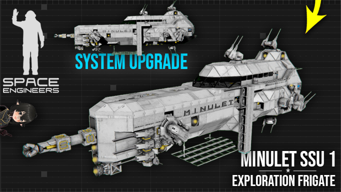 Minulet EX-B Light Exploration Frigate Survival System Update 1