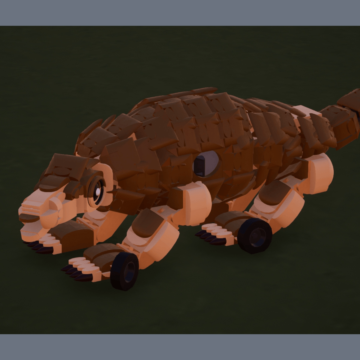 Giant military Karmadillo