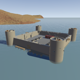 Sea Fort by Uncle T