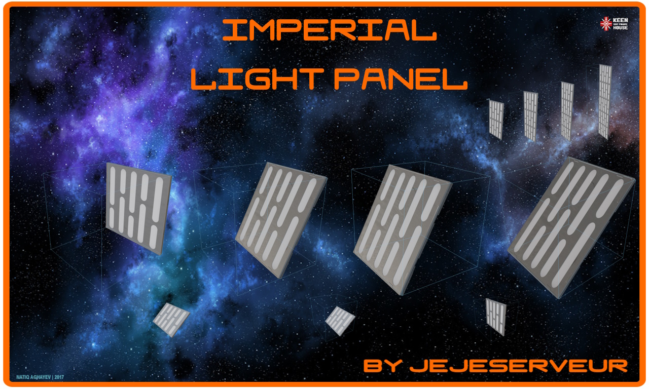 JejeServeur - Imperial Light Panel - Star Wars Like