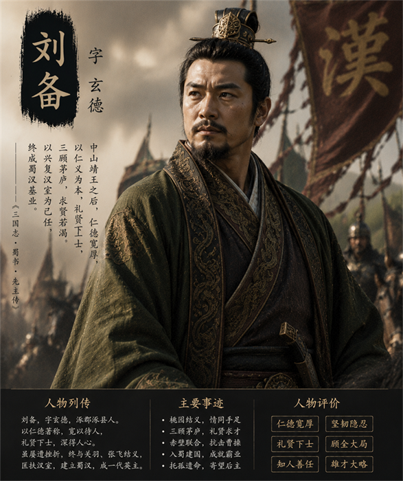 三国演义·仁德之主刘备