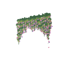 vine flower decoration