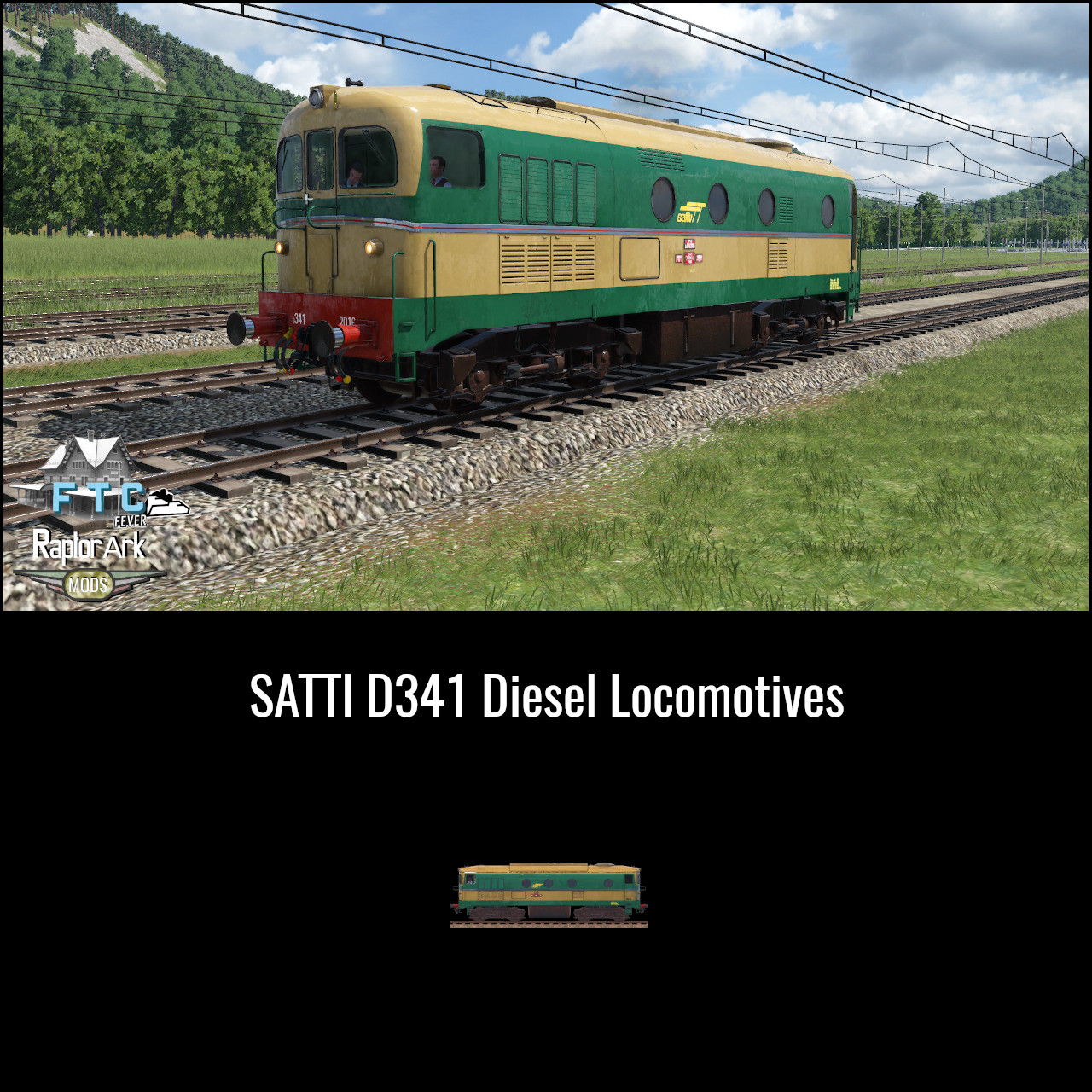 SATTI D341 Locomotive