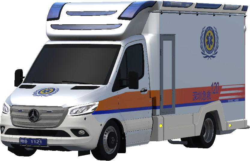 EMS Ambulance Skin  (Shenzhen, Guangdong, China)
