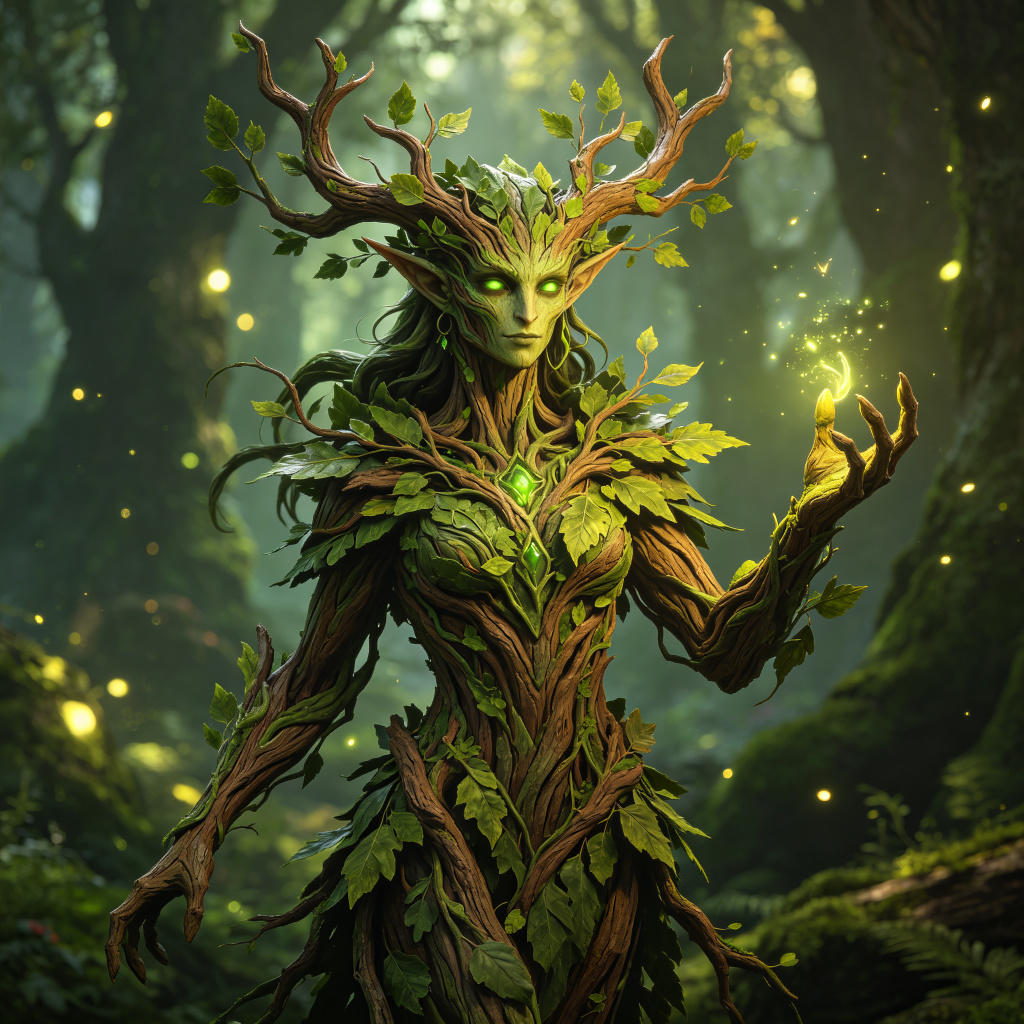 木精灵树妖强化 / Wood Elf Dryads Enhancement