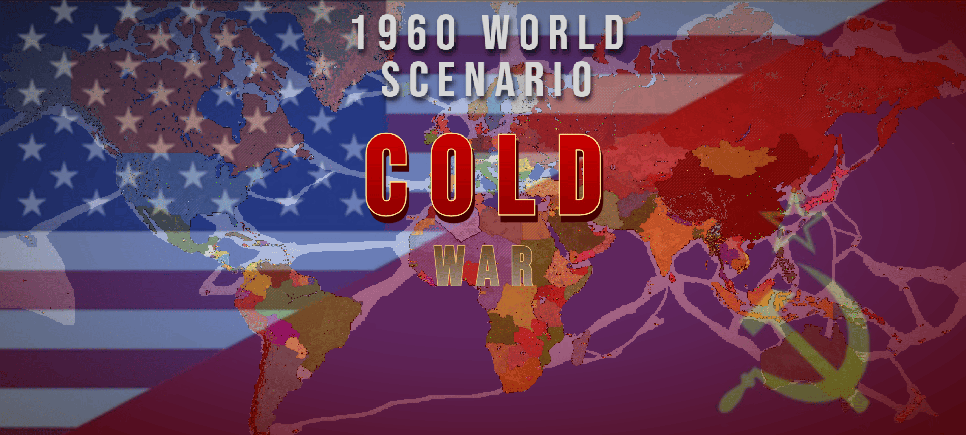 1960 - Cold War (World Map)