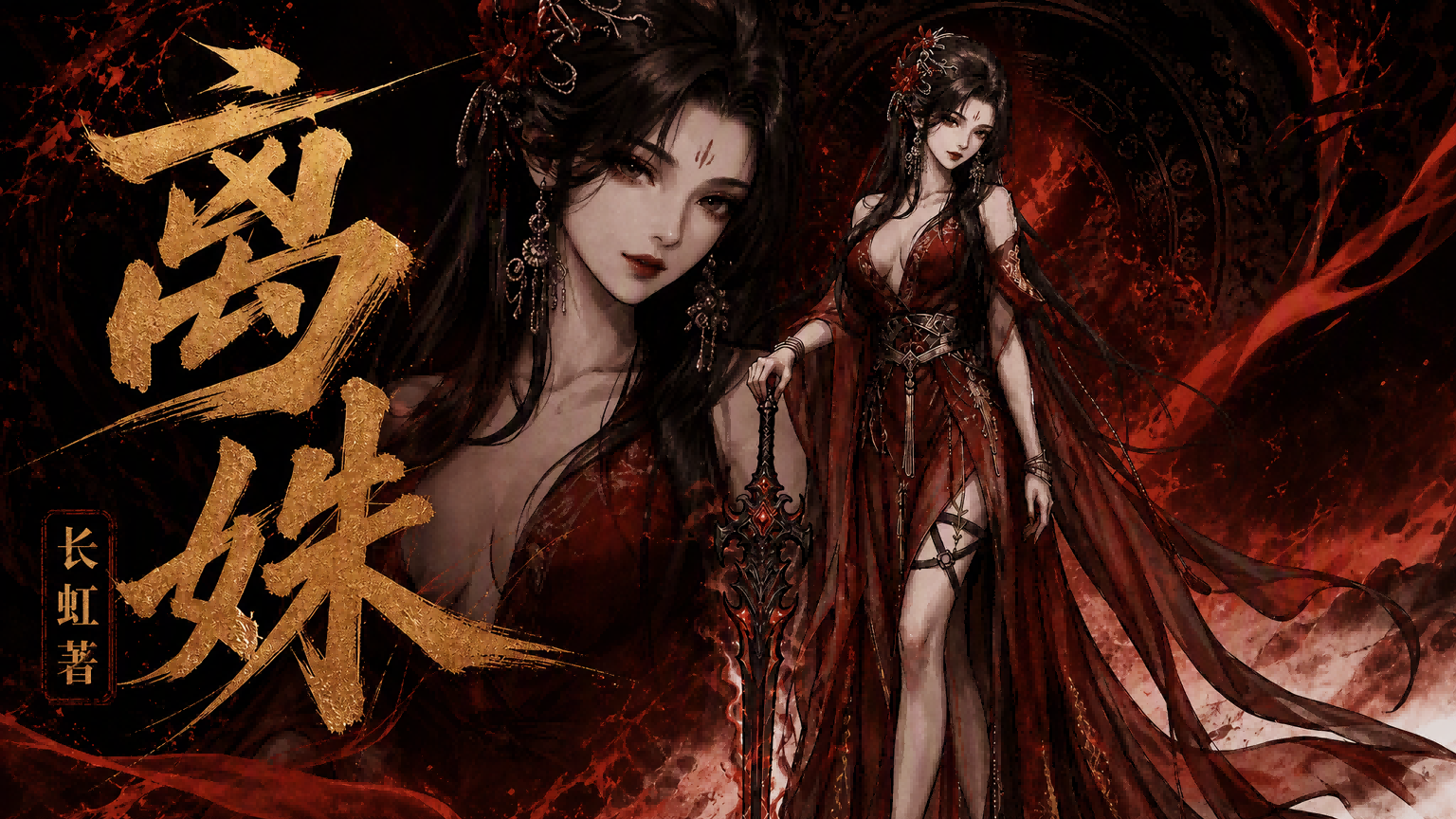 <size=18><color=#000000><color=#FF4444>【长虹】离姝</color><color=#000000>·鬼谷画风1</color>
 preview