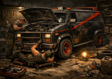Borrowed Wheels - GMC Vandura Addon