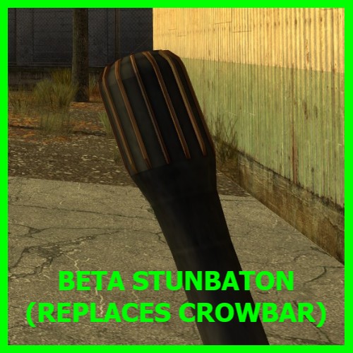 HL2 Beta Stunbaton (Replaces Crowbar)