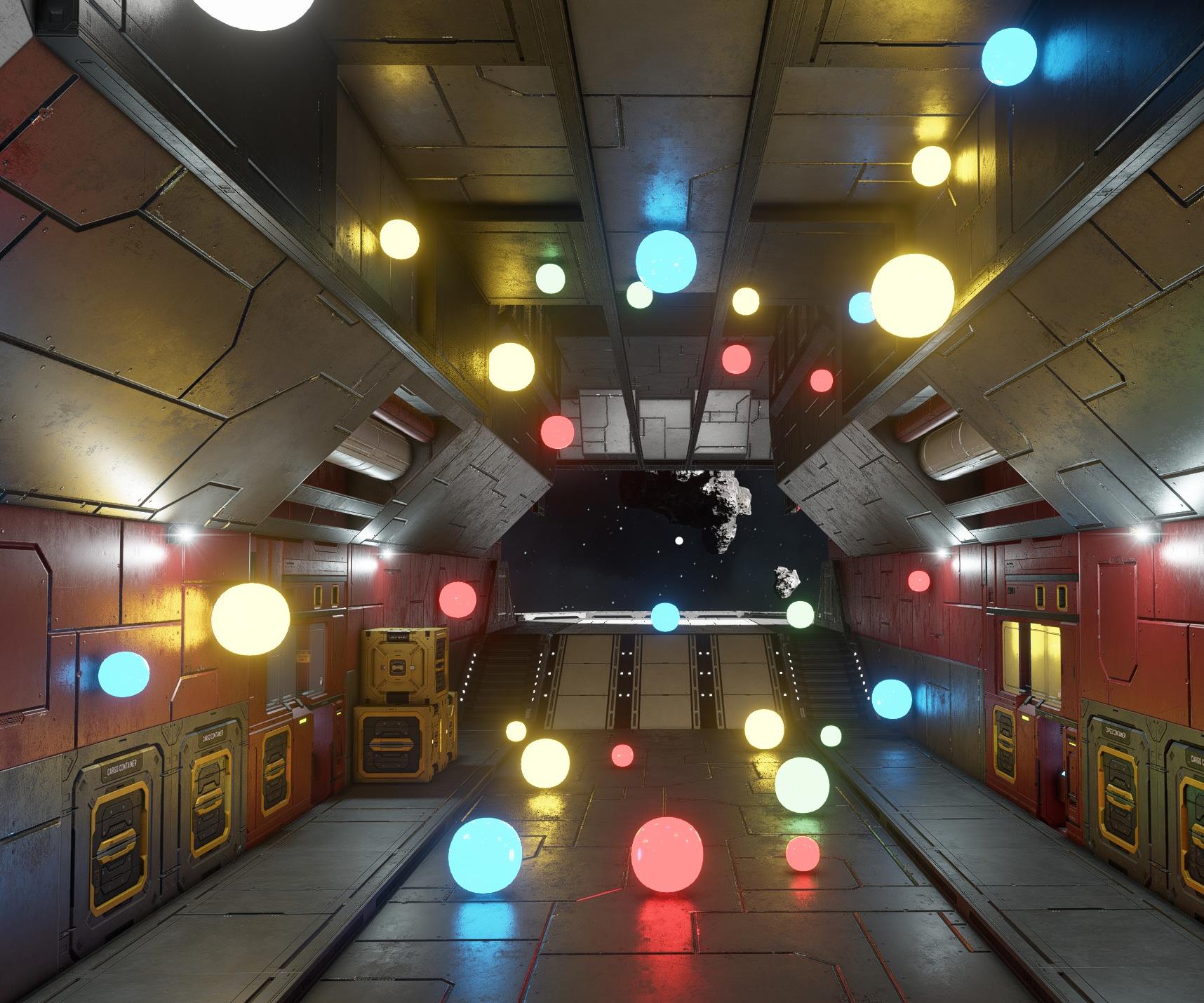 Glowing Sphere's - By LazyNewf