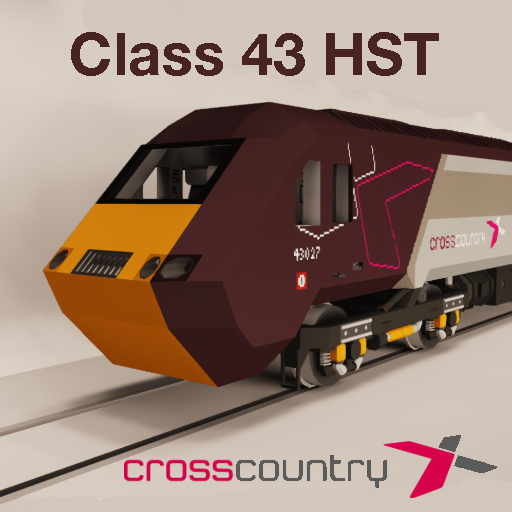 crosscountry Class 43 HST Diesel Electric High Speed Train