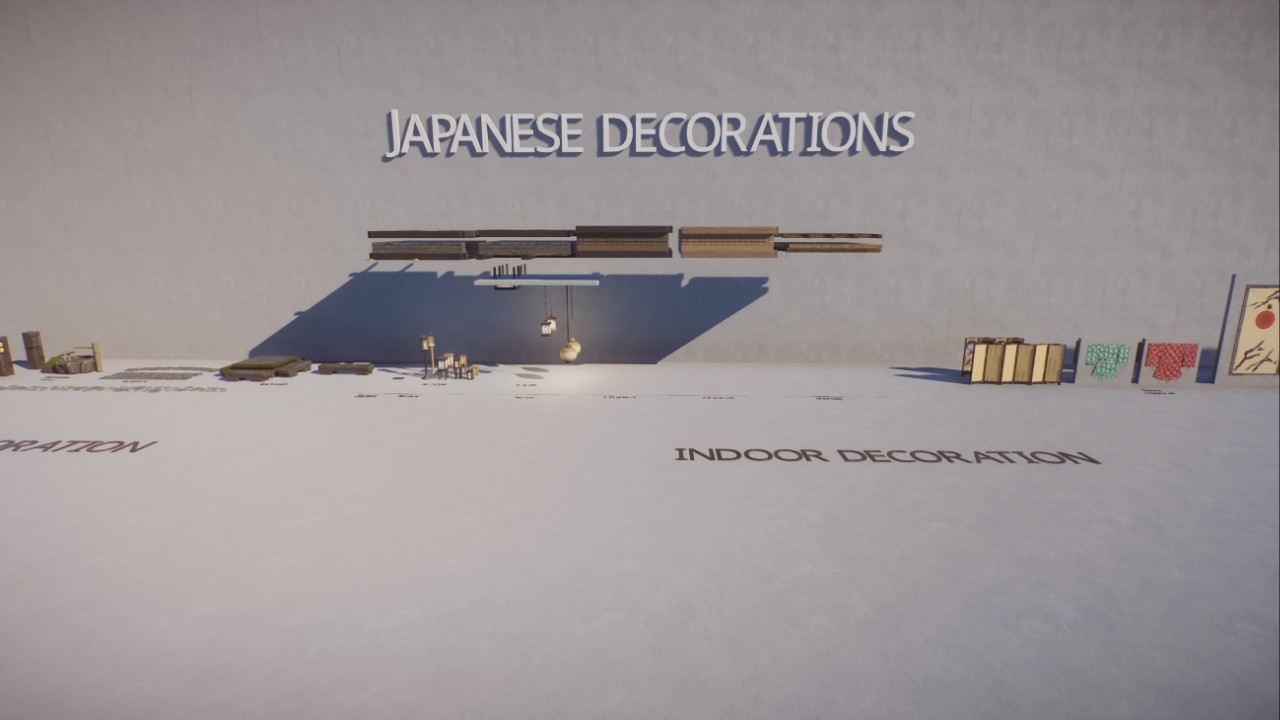 Japanese decorations