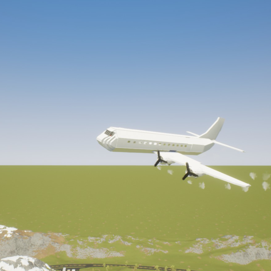 Softbody AIR LINER Douglas DC-7