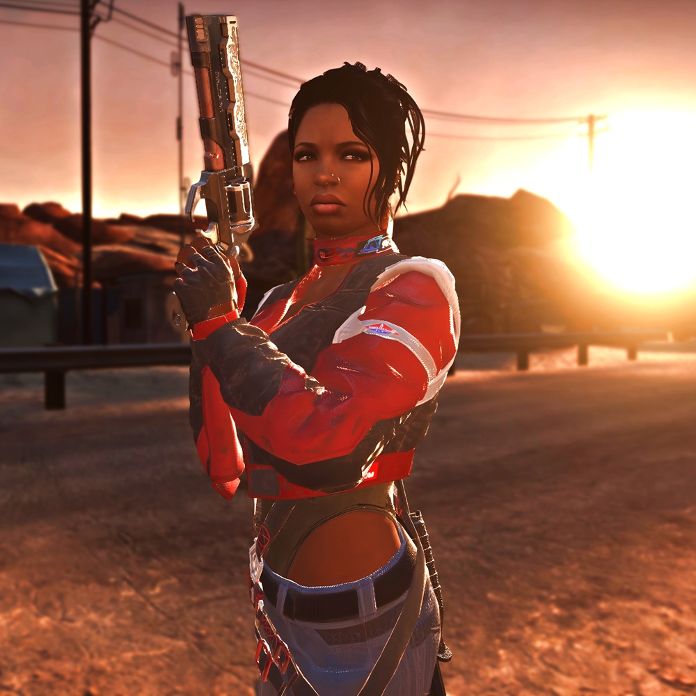 Rochelle Dressed as Panam Palmer [Cyberpunk 2077]