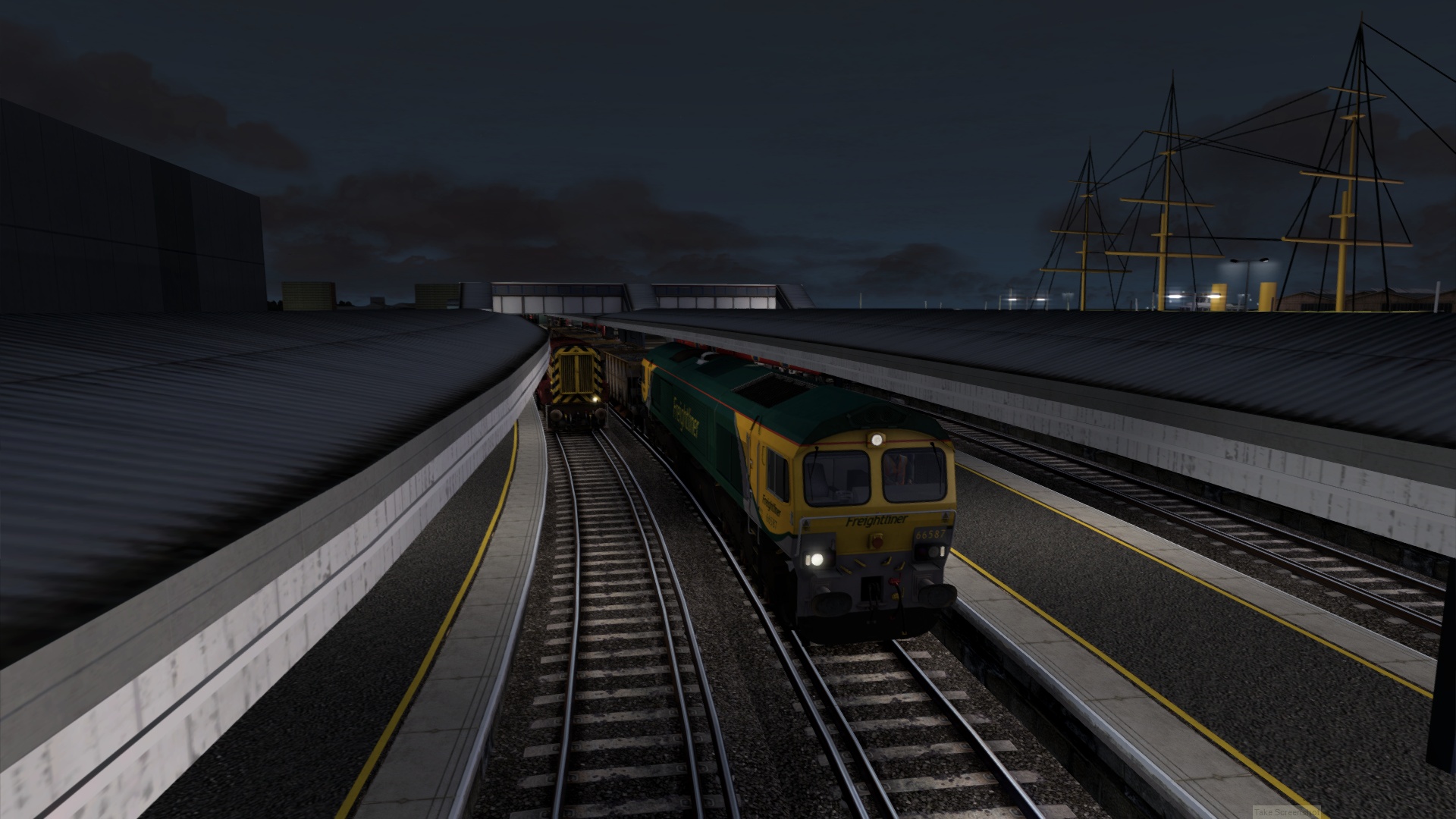 Class 66 Early Morning Fratton Freight