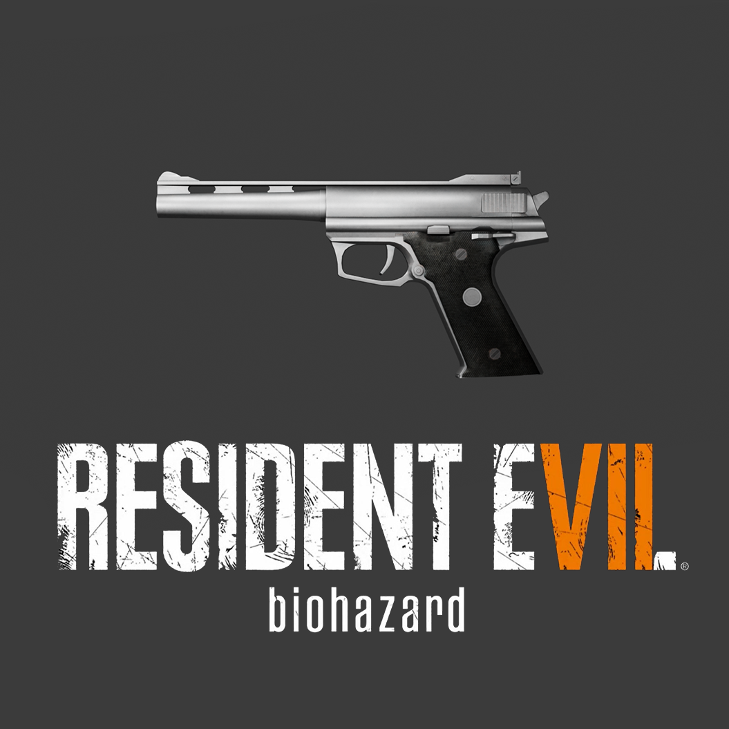 【RE7】Resident Evil 7 Magnum Pistol Replaces Colt 1911 (White Body)