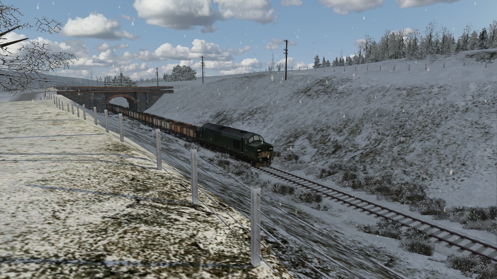 [HS]-Winter Coal to Kirkcudbright, Part 2 (Class 37)