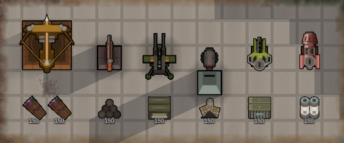 Turrets use LTS Simple Ammo