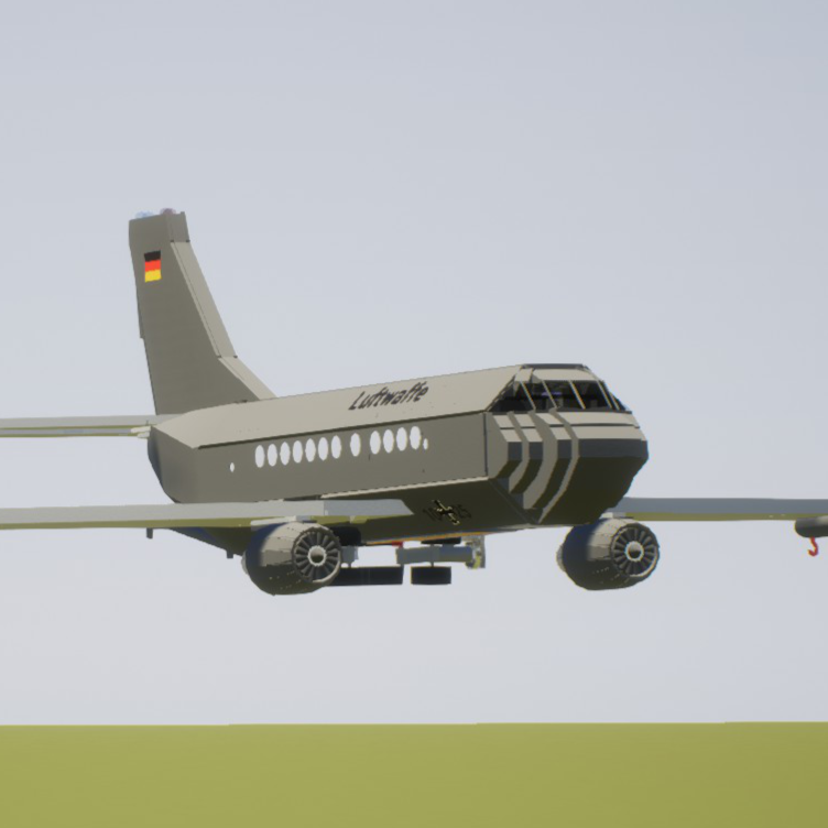 Softbody AIR LINER Airbus A310-300 MRTT German Air Force