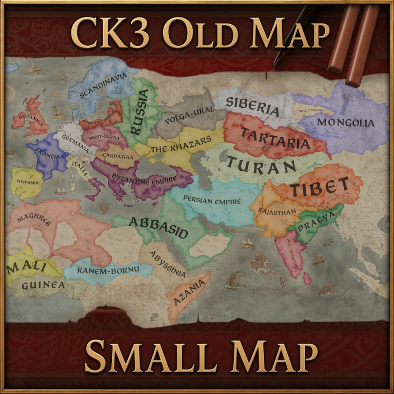 Small Map: CK3 Old Map preview