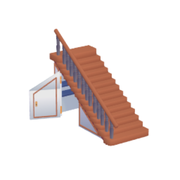 The cupboard under the stairs