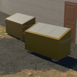 Brickrigs Dumpster (brown-ish)