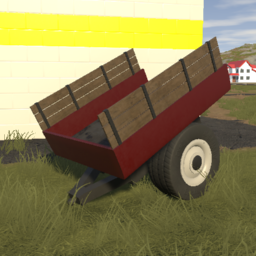Small Trailer for LM-80 Cicada (Red)