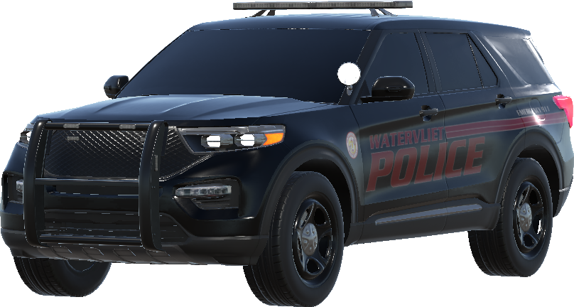Watervliet Police Department (Black Livery), NY