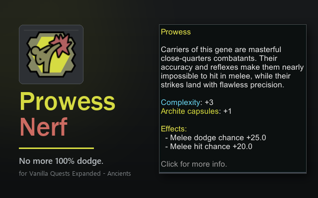 Prowess Nerf preview