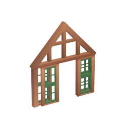 Small Greenhouse Front