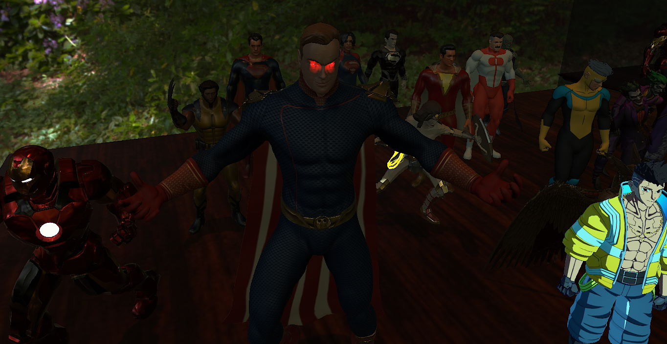 Heroes and villains