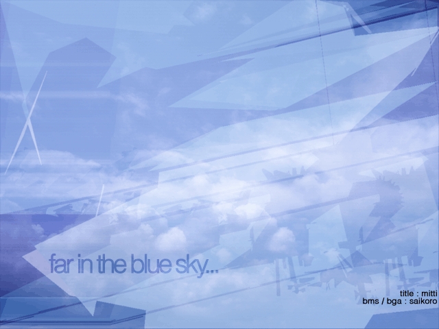 saikoro - far in the blue sky...