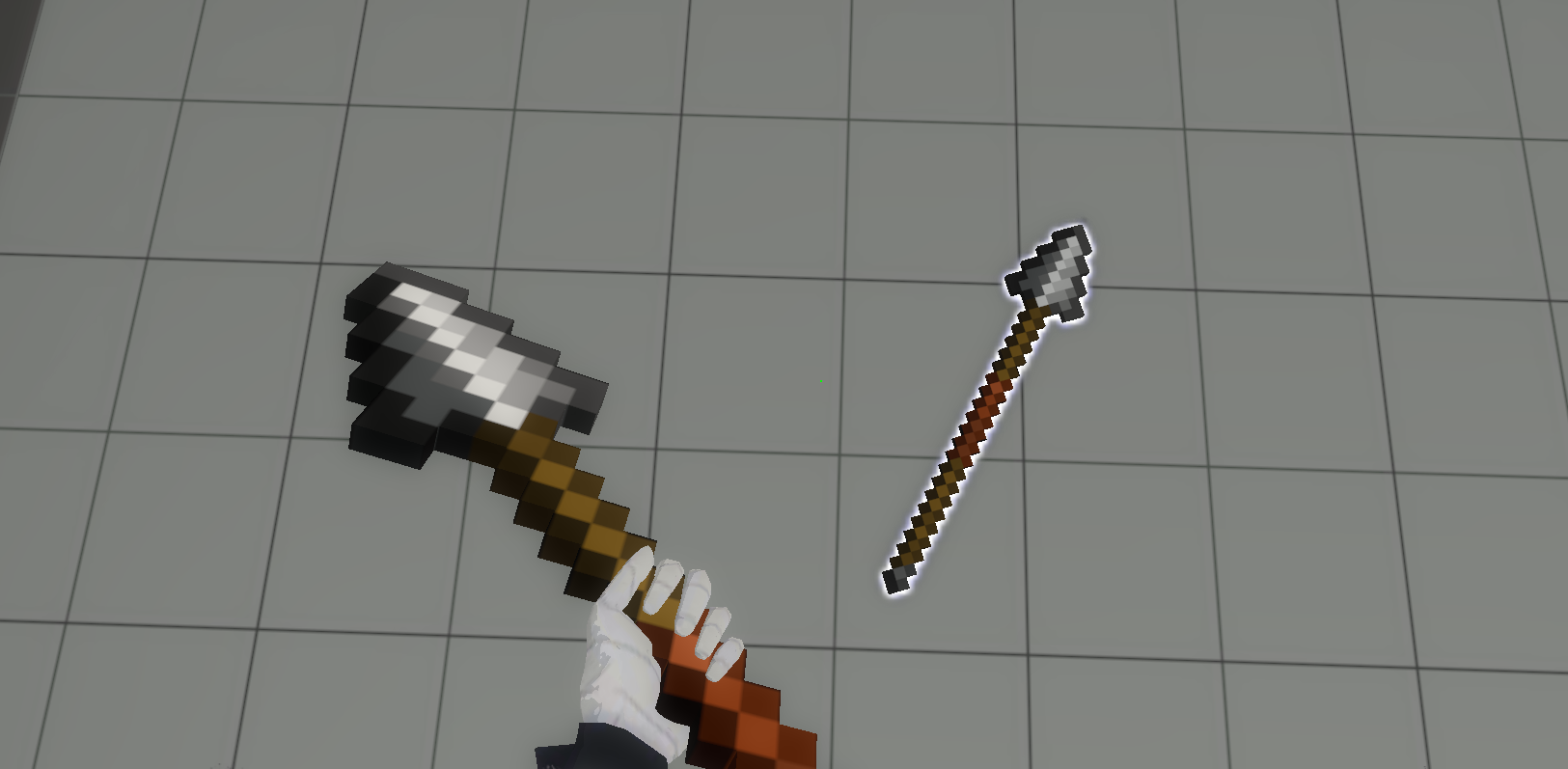 [WTF] Minecraft-Iron_Spear
