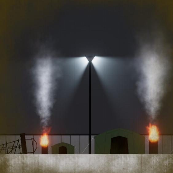 THE ABANDONED SNOW ZONE QUARANTINE AREA.