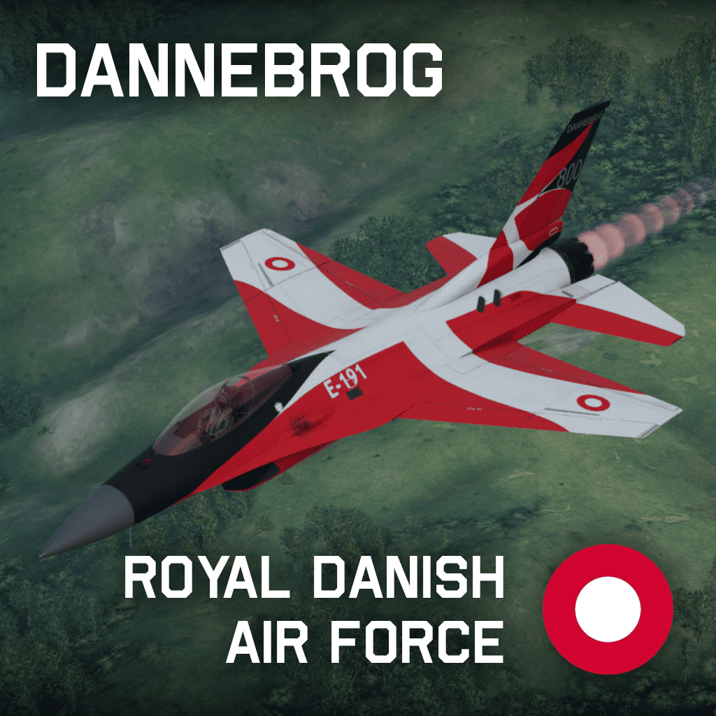 Dannebrog for F-16M