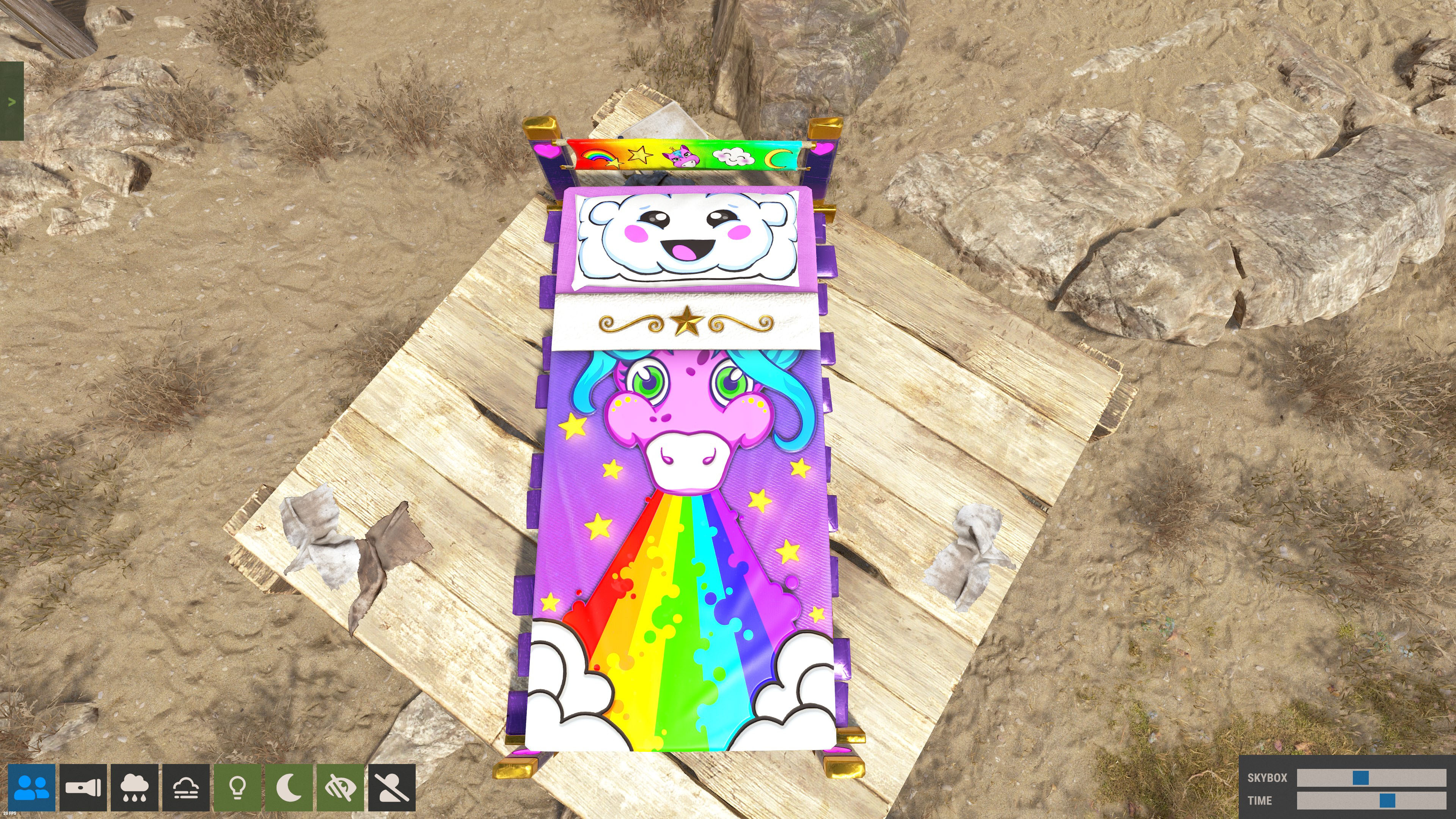 Rainbow Pony Bed thumbnail 3