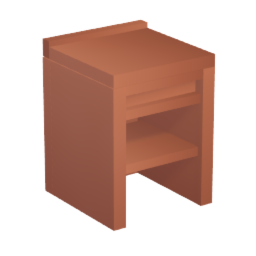 An open front Cabinet