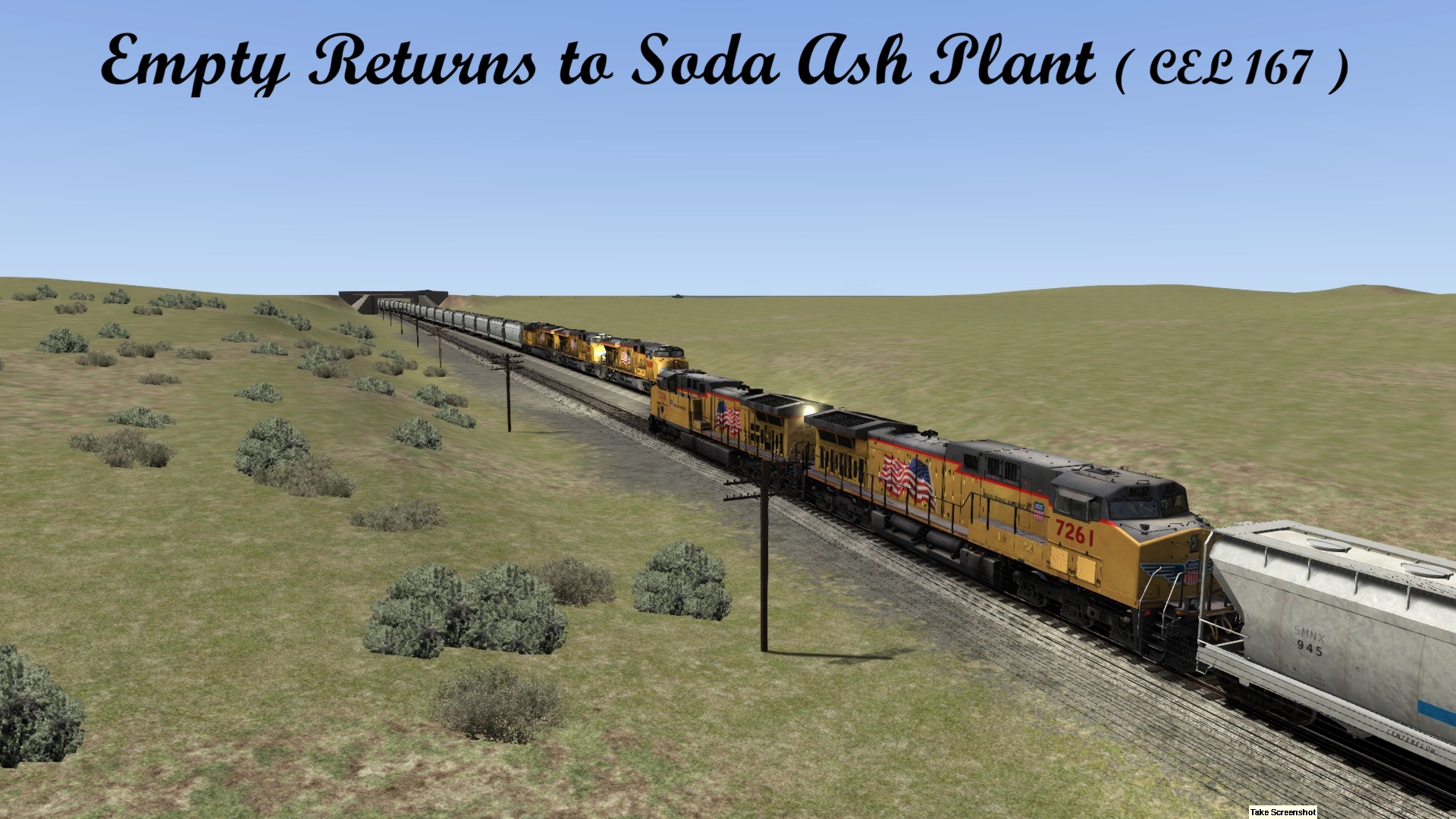 Empty Returns to Soda Ash Plant ( CEL 167 )